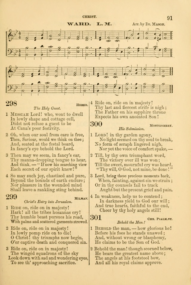 Church Harmonies: a collection of hymns and tunes for the use of Congregations page 91