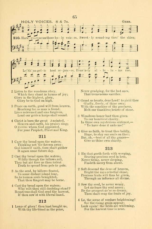The Christian Hymnal: for the church, home and bible schools page 72