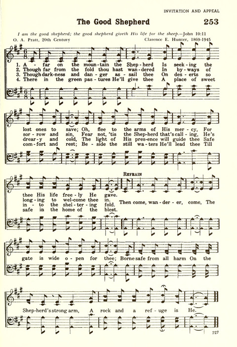 Christian Hymnal (Rev. ed.) page 219