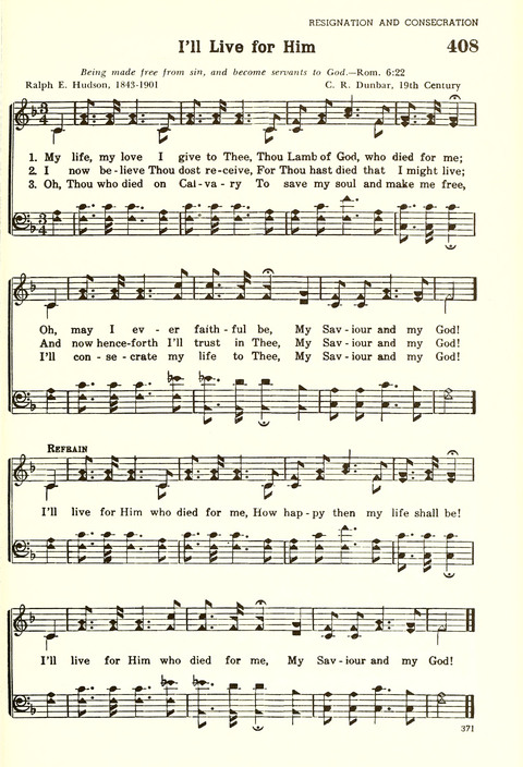 Christian Hymnal (Rev. ed.) page 363
