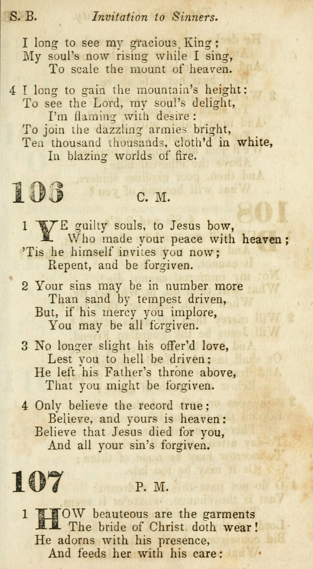 A Collection of Hymns: for camp meetings, revivals, &c., for the use of the Primitive Methodists page 85