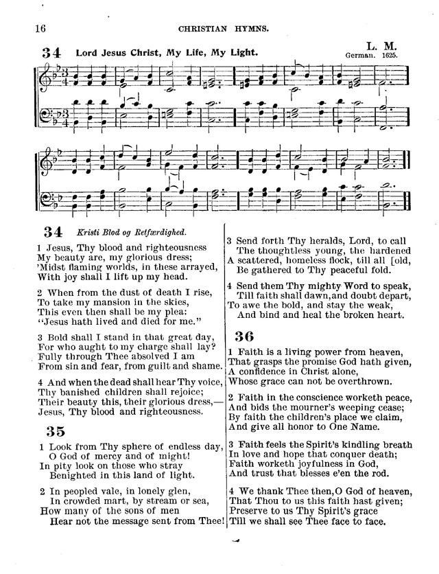Christian Hymns: for church, school and home, with music page 14