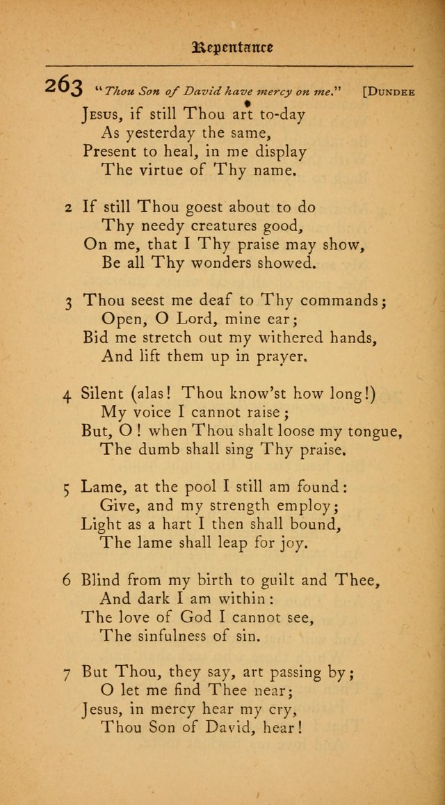 The College Hymnal: for divine service at Yale College in the Battell Chapel page 190