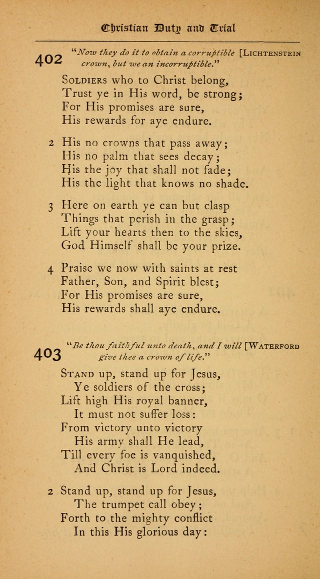 The College Hymnal: for divine service at Yale College in the Battell Chapel page 288
