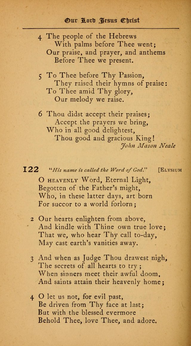 The College Hymnal: for divine service at Yale College in the Battell Chapel page 88