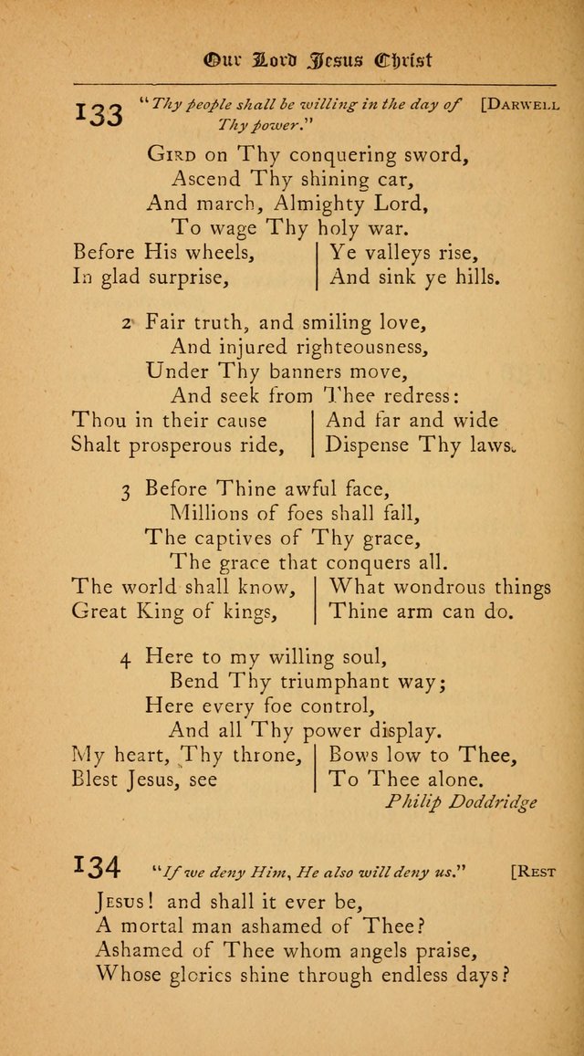 The College Hymnal: for divine service at Yale College in the Battell Chapel page 96