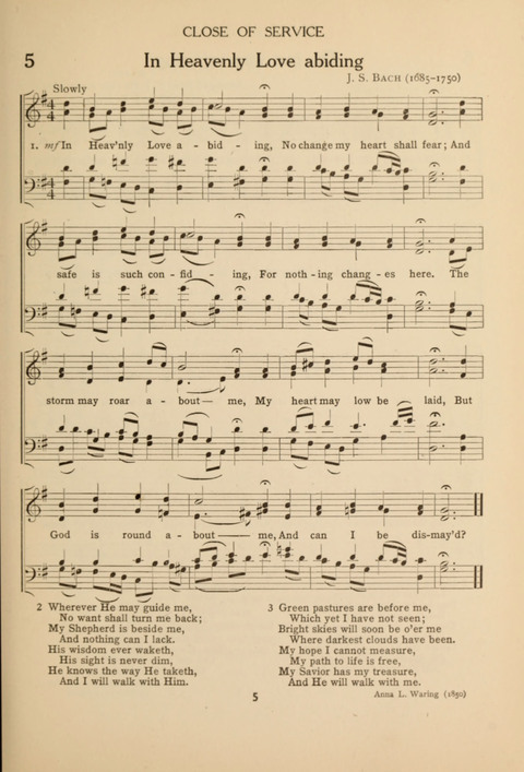 The Concord Hymnal: for Day School, Sunday School and Home page 5
