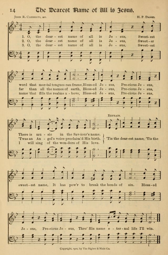 Church Hymns and Gospel Songs: for use in church services, prayer meetings, and other religious gatherings  page 220