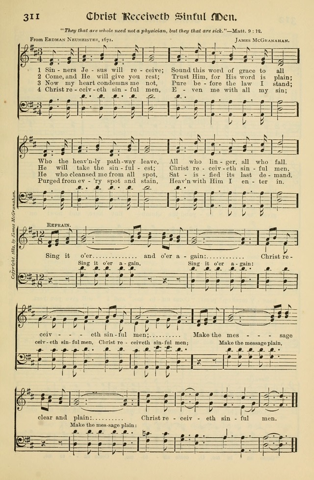 Church Hymns and Gospel Songs: for use in church services, prayer meetings, and other religious services page 147