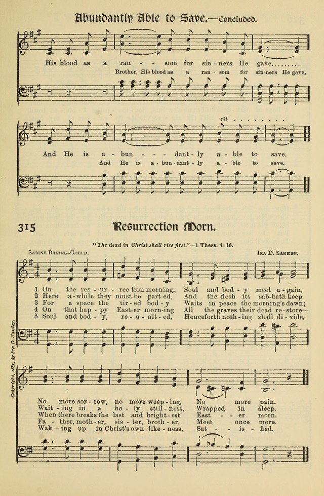 Church Hymns and Gospel Songs: for use in church services, prayer meetings, and other religious services page 151