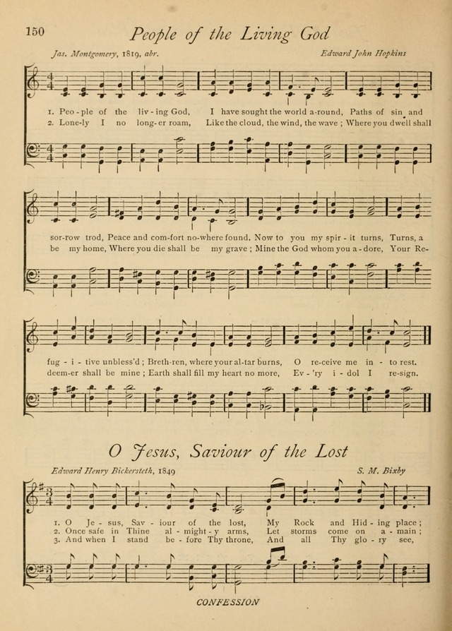 The Church and Home Hymnal: containing hymns and tunes for church service, for prayer meetings, for Sunday schools, for praise service, for home circles, for young people, children and special occasio page 163