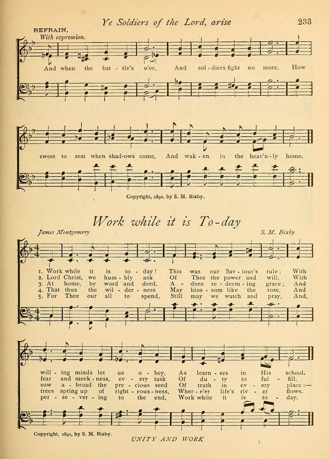 The Church and Home Hymnal: containing hymns and tunes for church service, for prayer meetings, for Sunday schools, for praise service, for home circles, for young people, children and special occasio page 246
