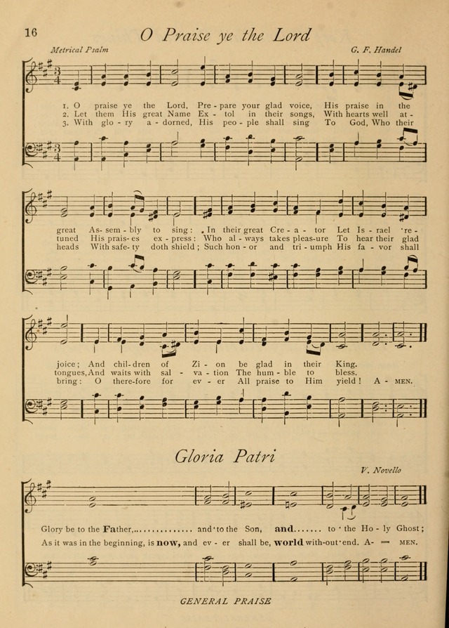 The Church and Home Hymnal: containing hymns and tunes for church service, for prayer meetings, for Sunday schools, for praise service, for home circles, for young people, children and special occasio page 27