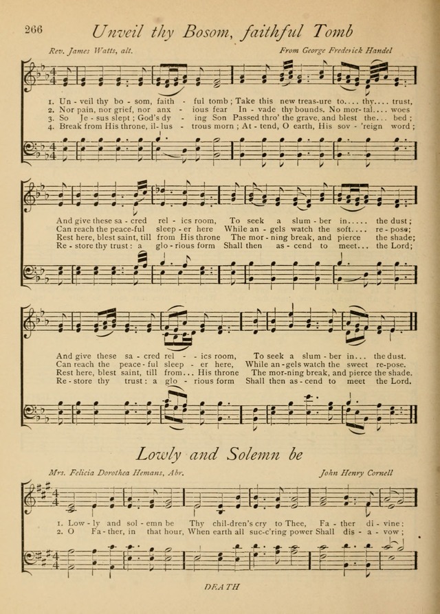 The Church and Home Hymnal: containing hymns and tunes for church service, for prayer meetings, for Sunday schools, for praise service, for home circles, for young people, children and special occasio page 279