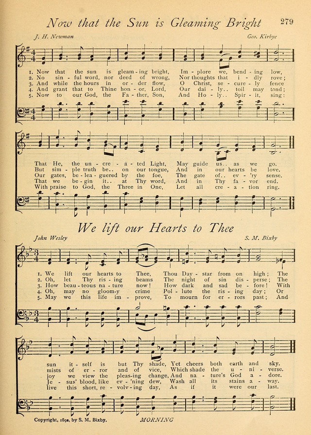 The Church and Home Hymnal: containing hymns and tunes for church service, for prayer meetings, for Sunday schools, for praise service, for home circles, for young people, children and special occasio page 292