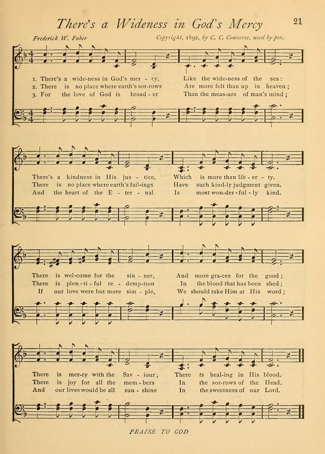 The Church and Home Hymnal: containing hymns and tunes for church service, for prayer meetings, for Sunday schools, for praise service, for home circles, for young people, children and special occasio page 32