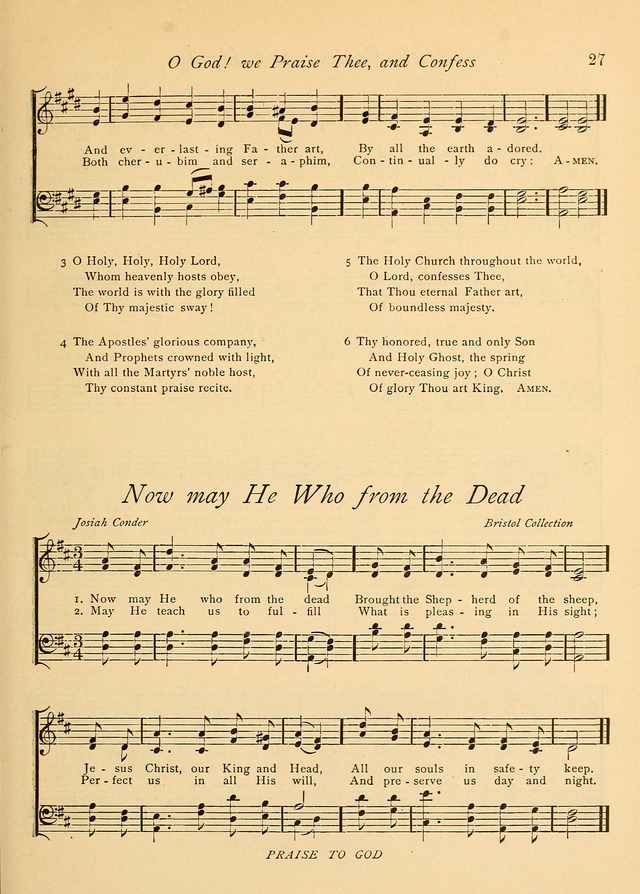The Church and Home Hymnal: containing hymns and tunes for church service, for prayer meetings, for Sunday schools, for praise service, for home circles, for young people, children and special occasio page 40