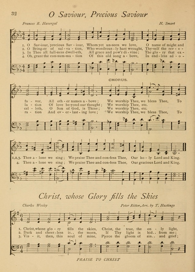 The Church and Home Hymnal: containing hymns and tunes for church service, for prayer meetings, for Sunday schools, for praise service, for home circles, for young people, children and special occasio page 45