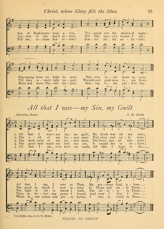 The Church and Home Hymnal: containing hymns and tunes for church service, for prayer meetings, for Sunday schools, for praise service, for home circles, for young people, children and special occasio page 46