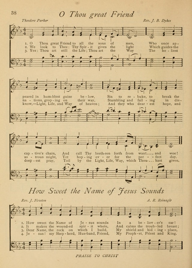The Church and Home Hymnal: containing hymns and tunes for church service, for prayer meetings, for Sunday schools, for praise service, for home circles, for young people, children and special occasio page 51