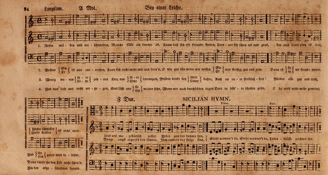 Choral Harmonie: enthaltend Kirchen-Melodien page 111