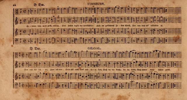 Choral Harmonie: enthaltend Kirchen-Melodien page 61