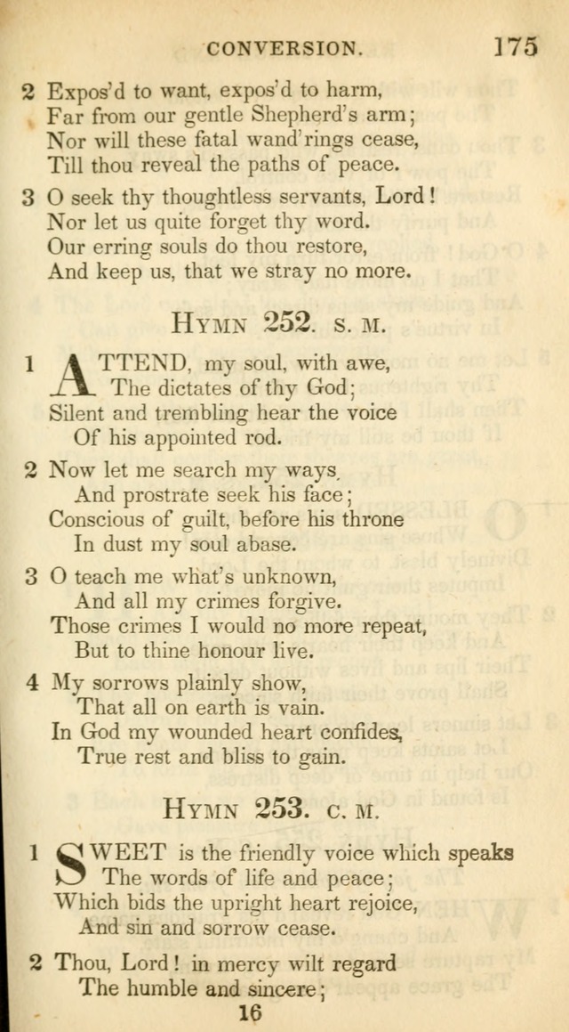 A Collection of Hymns and a Liturgy: for the use of Evangelical Lutheran Churches, to which are added prayers for families and individuals (New and Enl. Stereotype Ed.) page 175