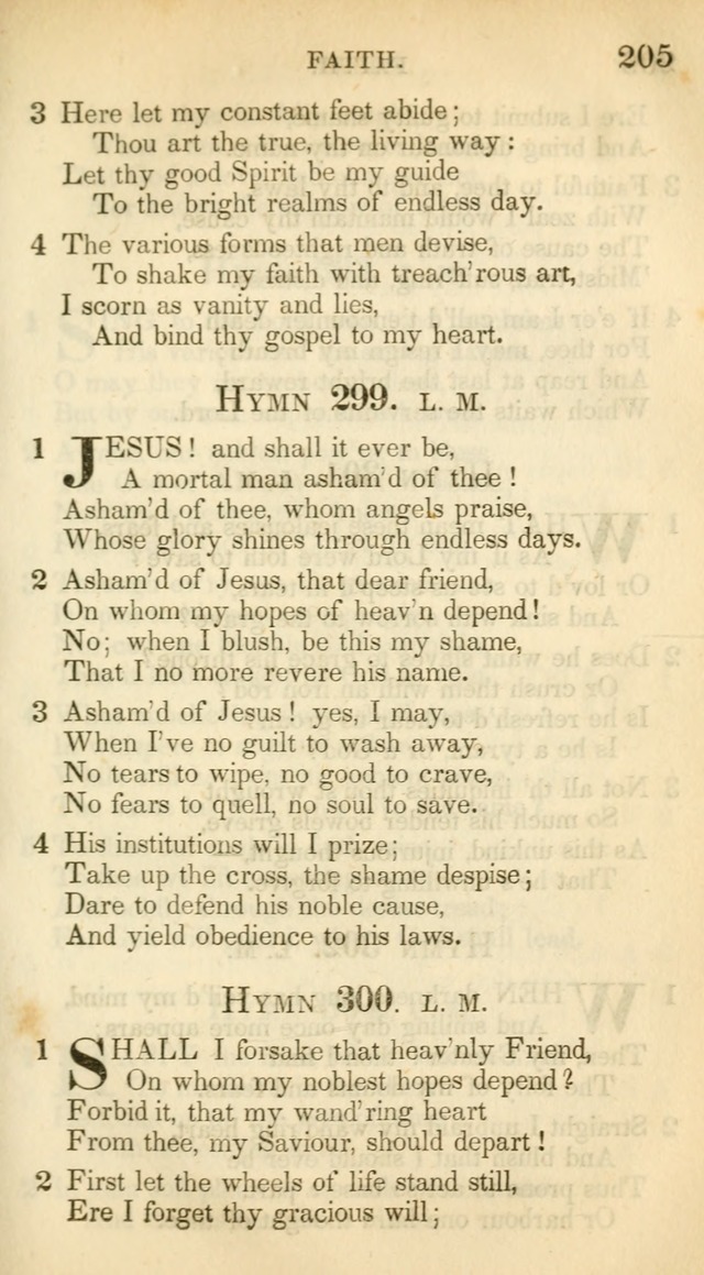 A Collection of Hymns and a Liturgy: for the use of Evangelical Lutheran Churches, to which are added prayers for families and individuals (New and Enl. Stereotype Ed.) page 205