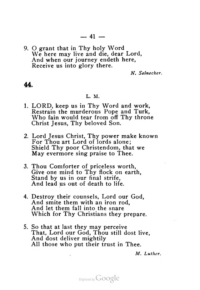 Church Hymnal for Lutheran Services page 36
