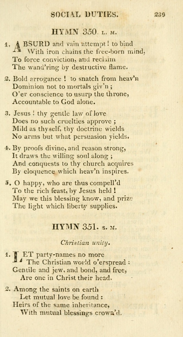 A Collection of Hymns and a Liturgy for the Use of Evangelical Lutheran Churches: to which are added prayers for families and individuals page 239