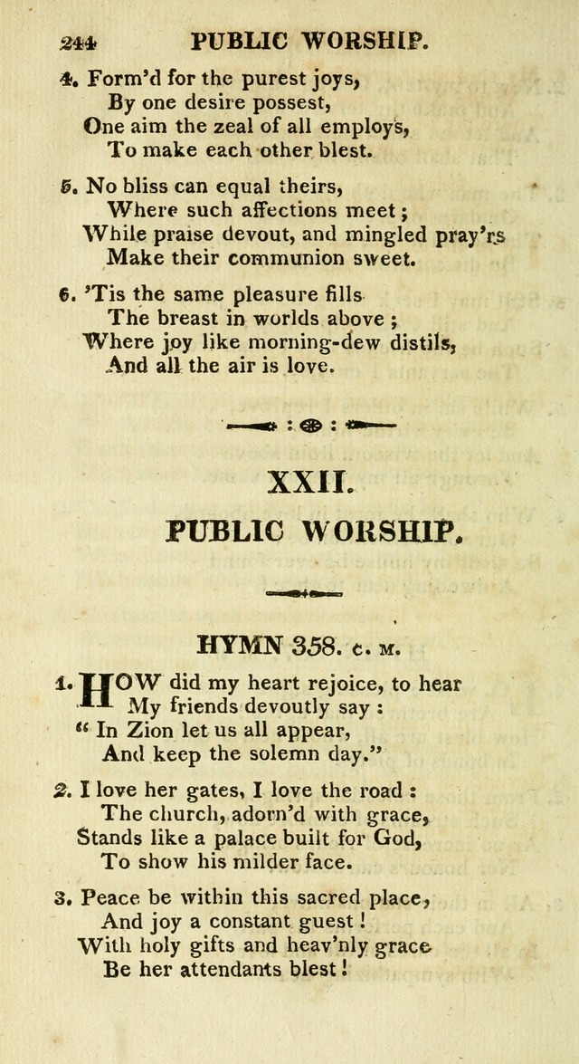 A Collection of Hymns and a Liturgy for the Use of Evangelical Lutheran Churches: to which are added prayers for families and individuals page 244