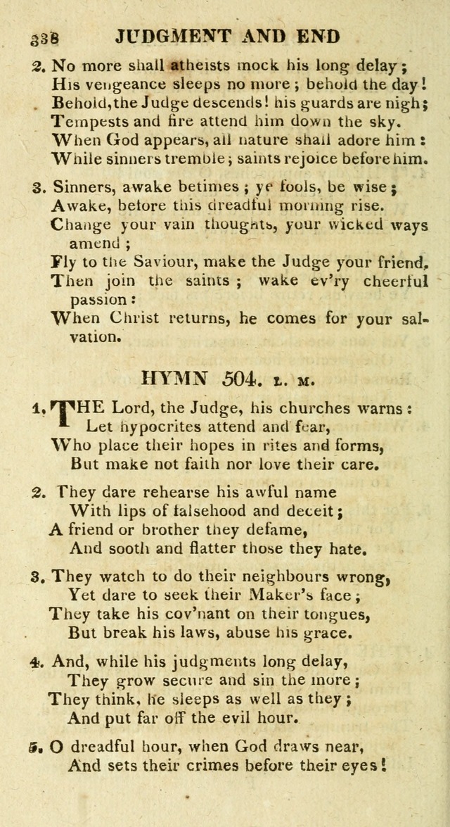 A Collection of Hymns and a Liturgy for the Use of Evangelical Lutheran Churches: to which are added prayers for families and individuals page 338