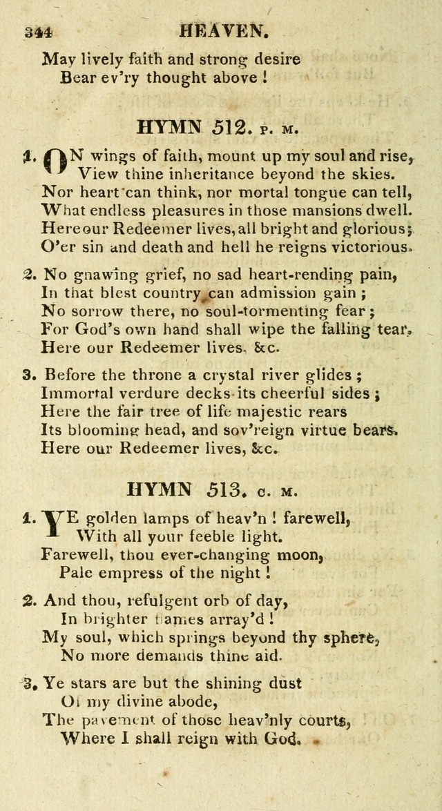 A Collection of Hymns and a Liturgy for the Use of Evangelical Lutheran Churches: to which are added prayers for families and individuals page 344