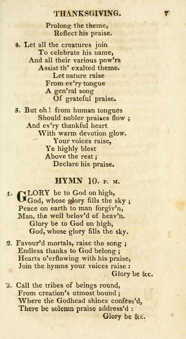A Collection of Hymns and a Liturgy for the Use of Evangelical Lutheran Churches: to which are added prayers for families and individuals page 7