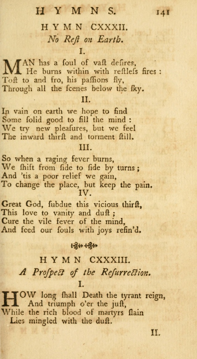 A Collection of Hymns, More Particularly Designed for the Use of the  West Society in Boston. (2nd ed. with Additions) page 143