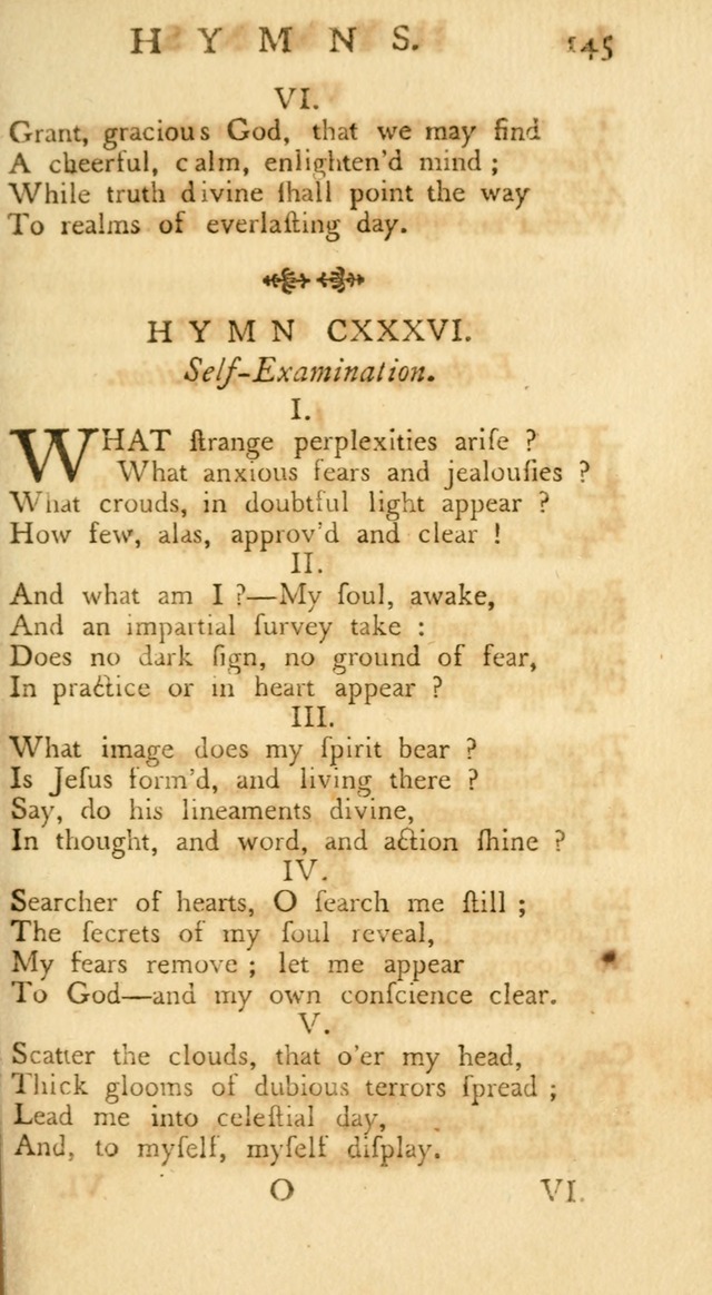 A Collection of Hymns, More Particularly Designed for the Use of the  West Society in Boston. (2nd ed. with Additions) page 147