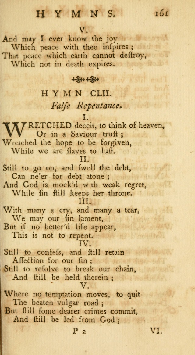A Collection of Hymns, More Particularly Designed for the Use of the  West Society in Boston. (2nd ed. with Additions) page 163