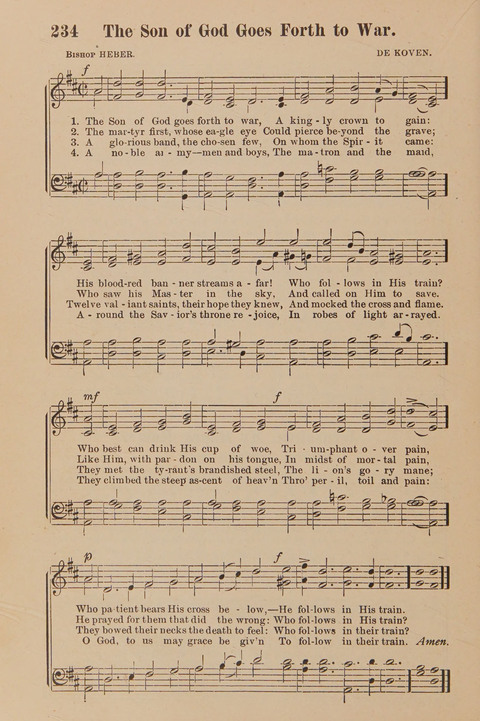 Conquest Hymns: New and Old for all Services page 234