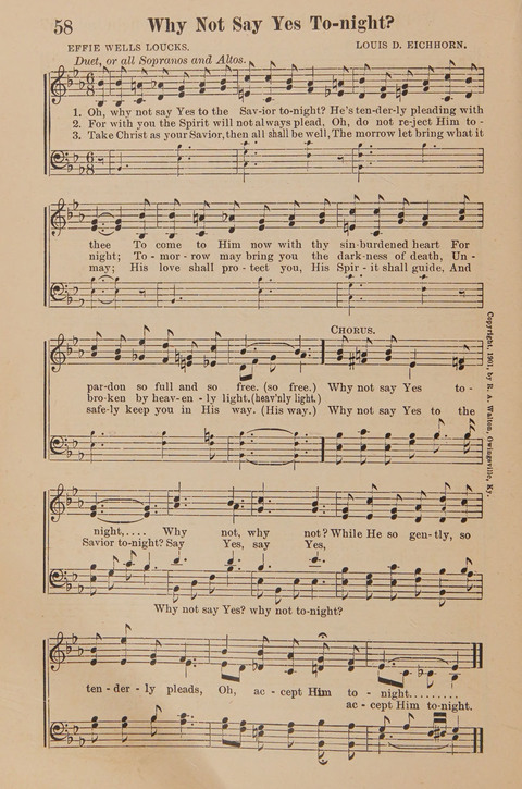 Conquest Hymns: New and Old for all Services page 58