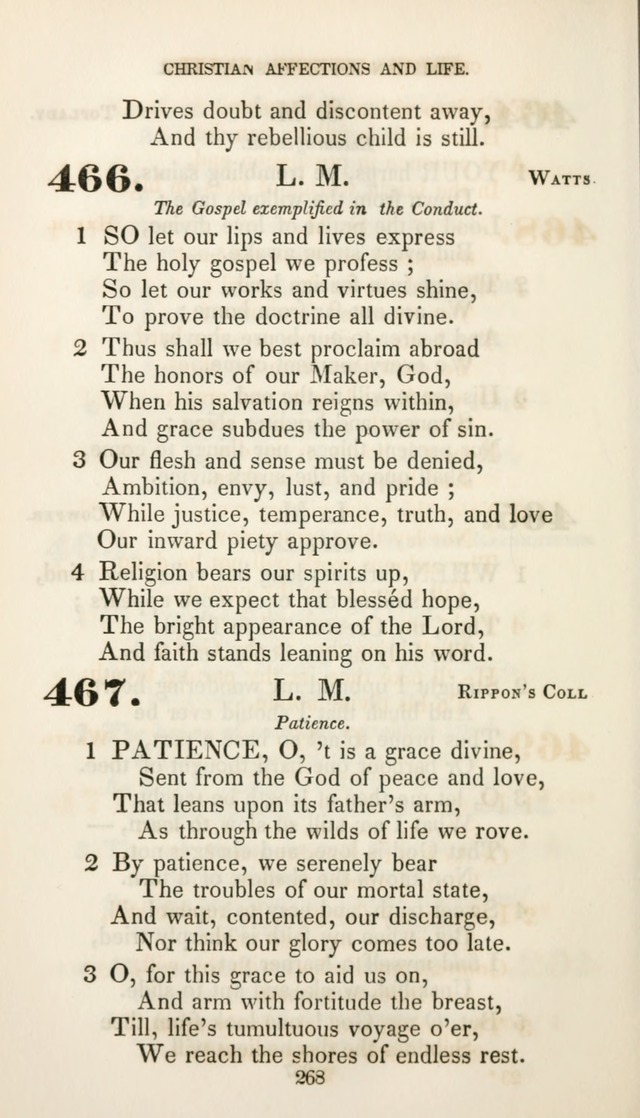 Christian Hymns for Public and Private Worship: a collection compiled  by a committee of the Cheshire Pastoral Association (11th ed.) page 268