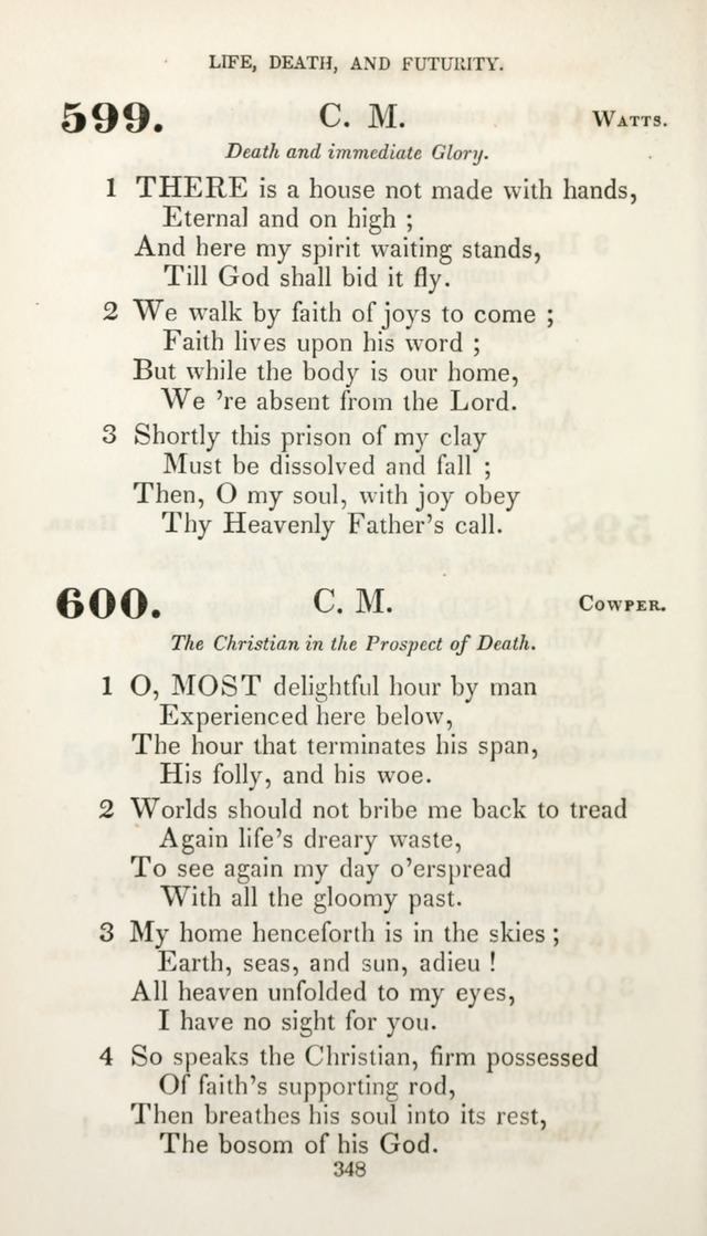 Christian Hymns for Public and Private Worship: a collection compiled  by a committee of the Cheshire Pastoral Association (11th ed.) page 348