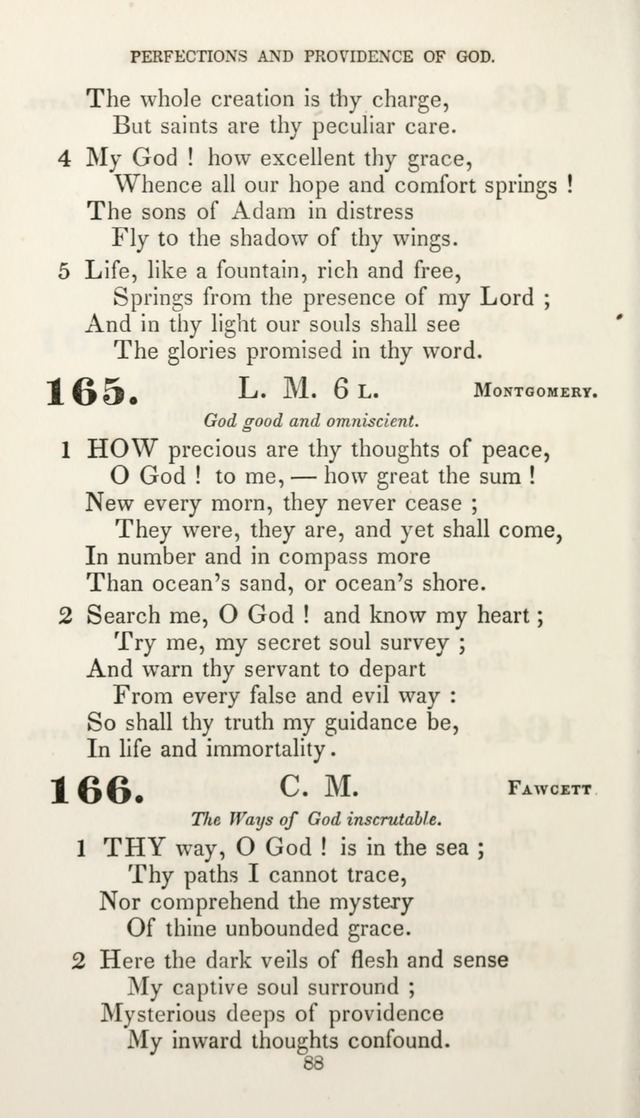 Christian Hymns for Public and Private Worship: a collection compiled  by a committee of the Cheshire Pastoral Association (11th ed.) page 88