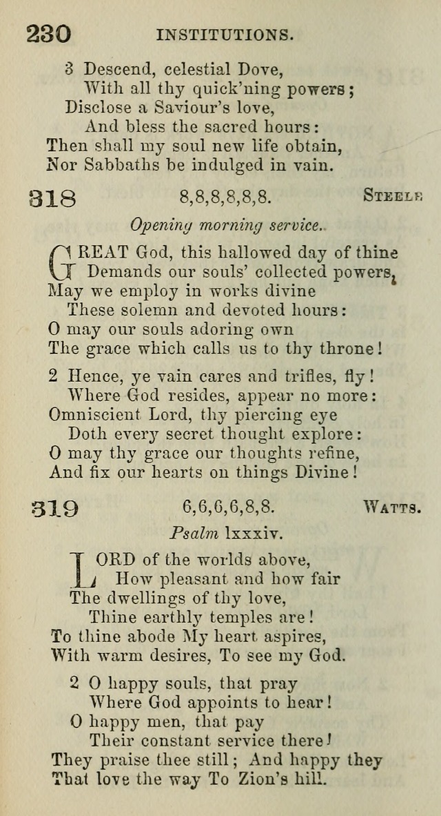 A Collection of Hymns for Public, Social, and Domestic Worship page 232