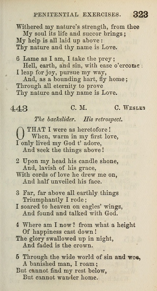 A Collection of Hymns for Public, Social, and Domestic Worship page 325