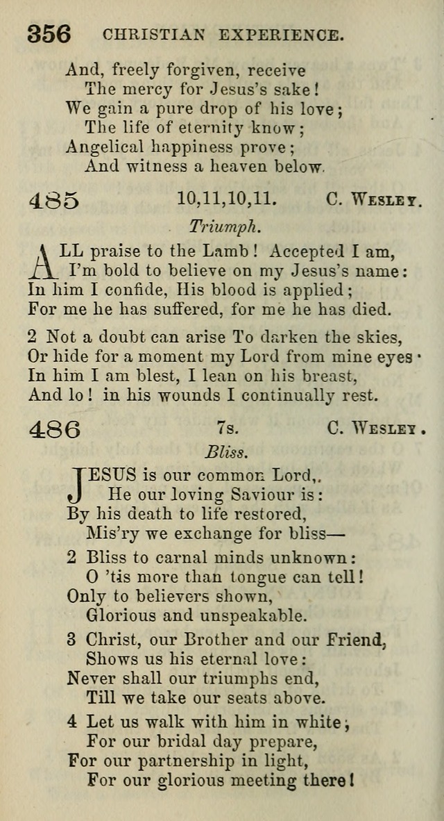 A Collection of Hymns for Public, Social, and Domestic Worship page 358