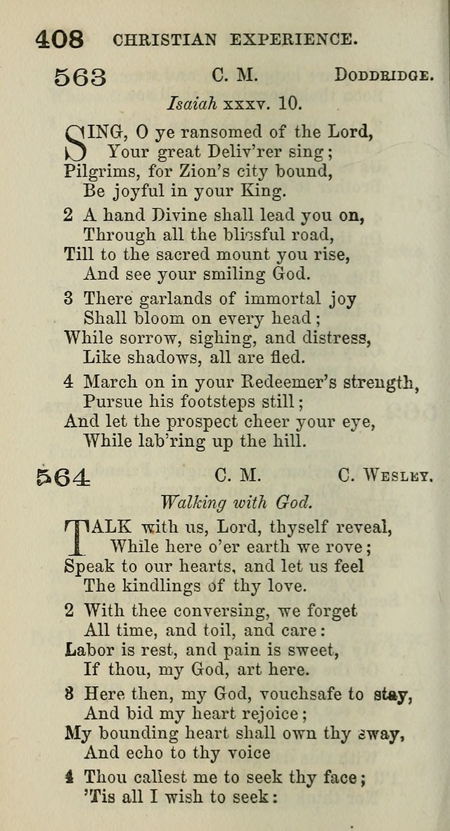 A Collection of Hymns for Public, Social, and Domestic Worship page 410