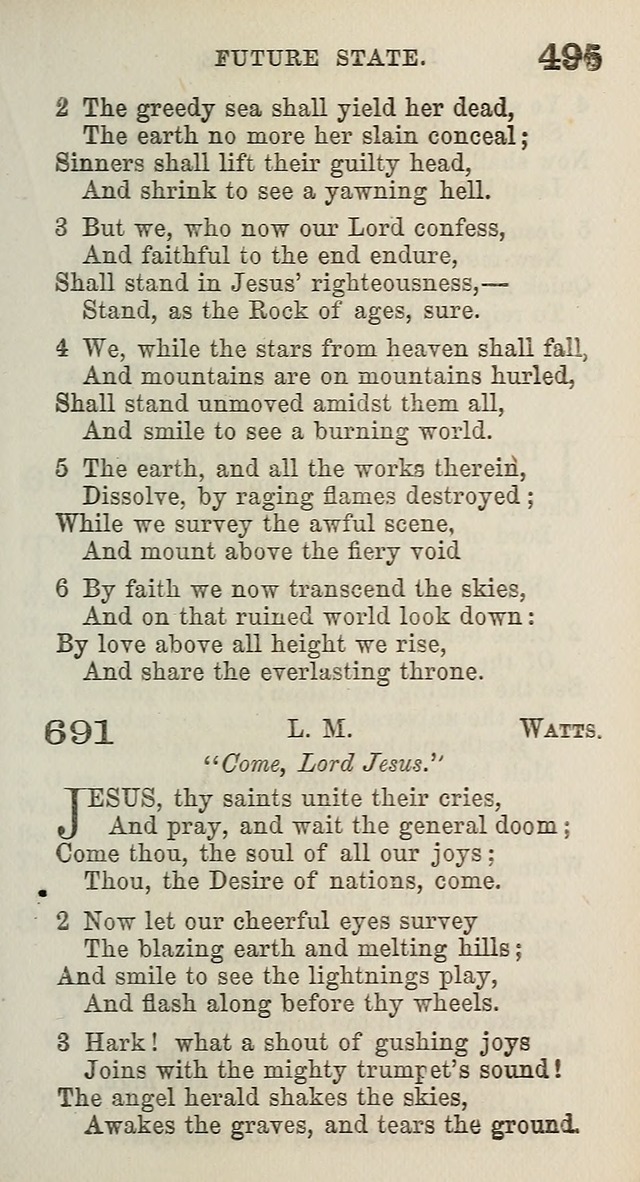 A Collection of Hymns for Public, Social, and Domestic Worship page 499