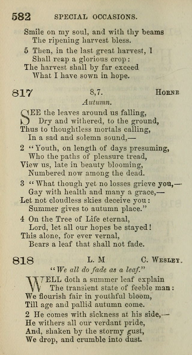 A Collection of Hymns for Public, Social, and Domestic Worship page 586