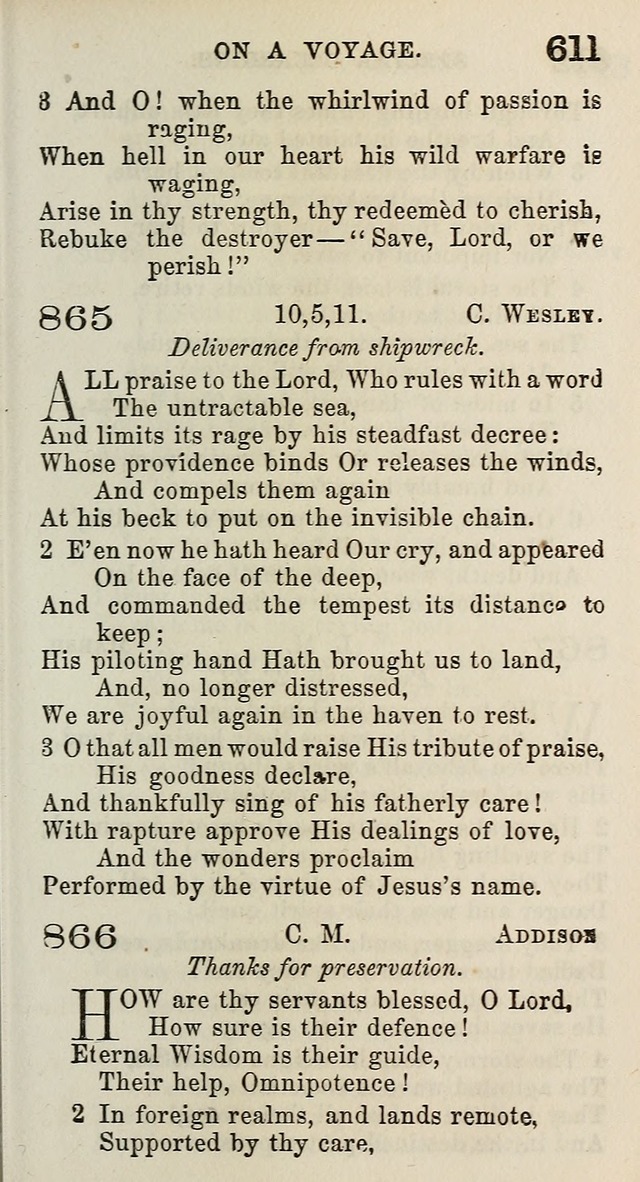 A Collection of Hymns for Public, Social, and Domestic Worship page 615