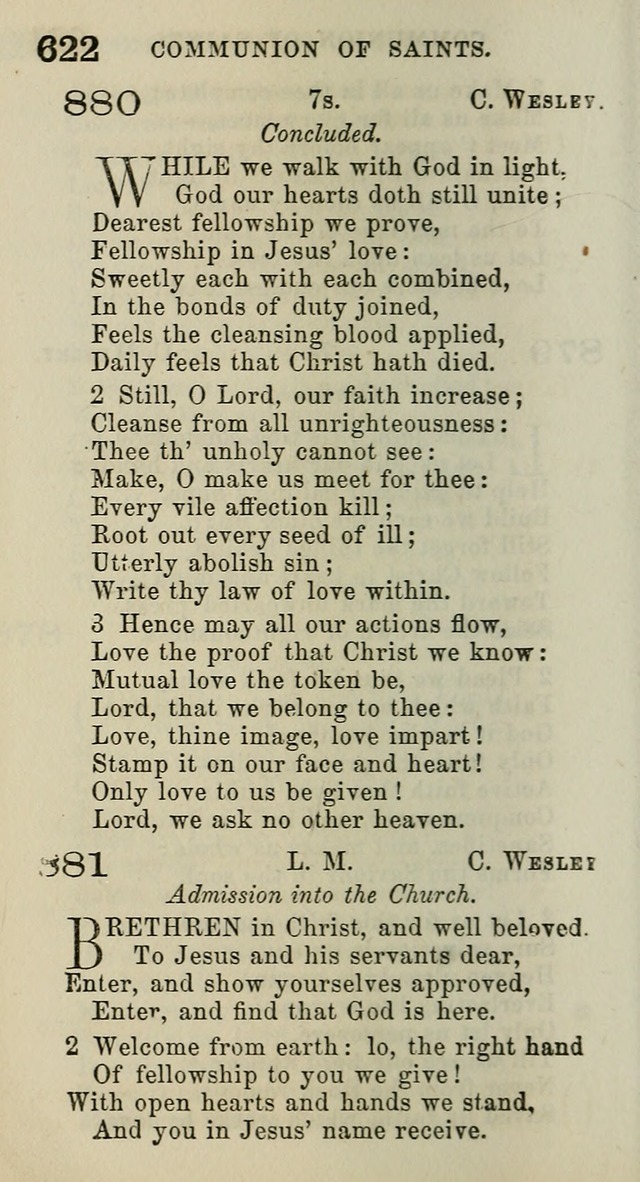 A Collection of Hymns for Public, Social, and Domestic Worship page 626